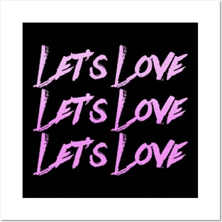 let's love Posters and Art